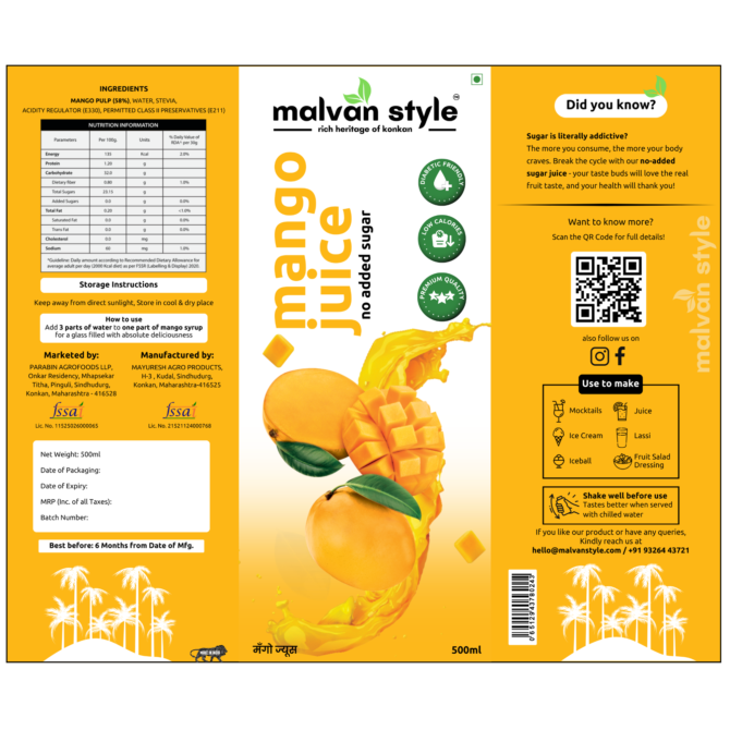 Mango Juice (SF)